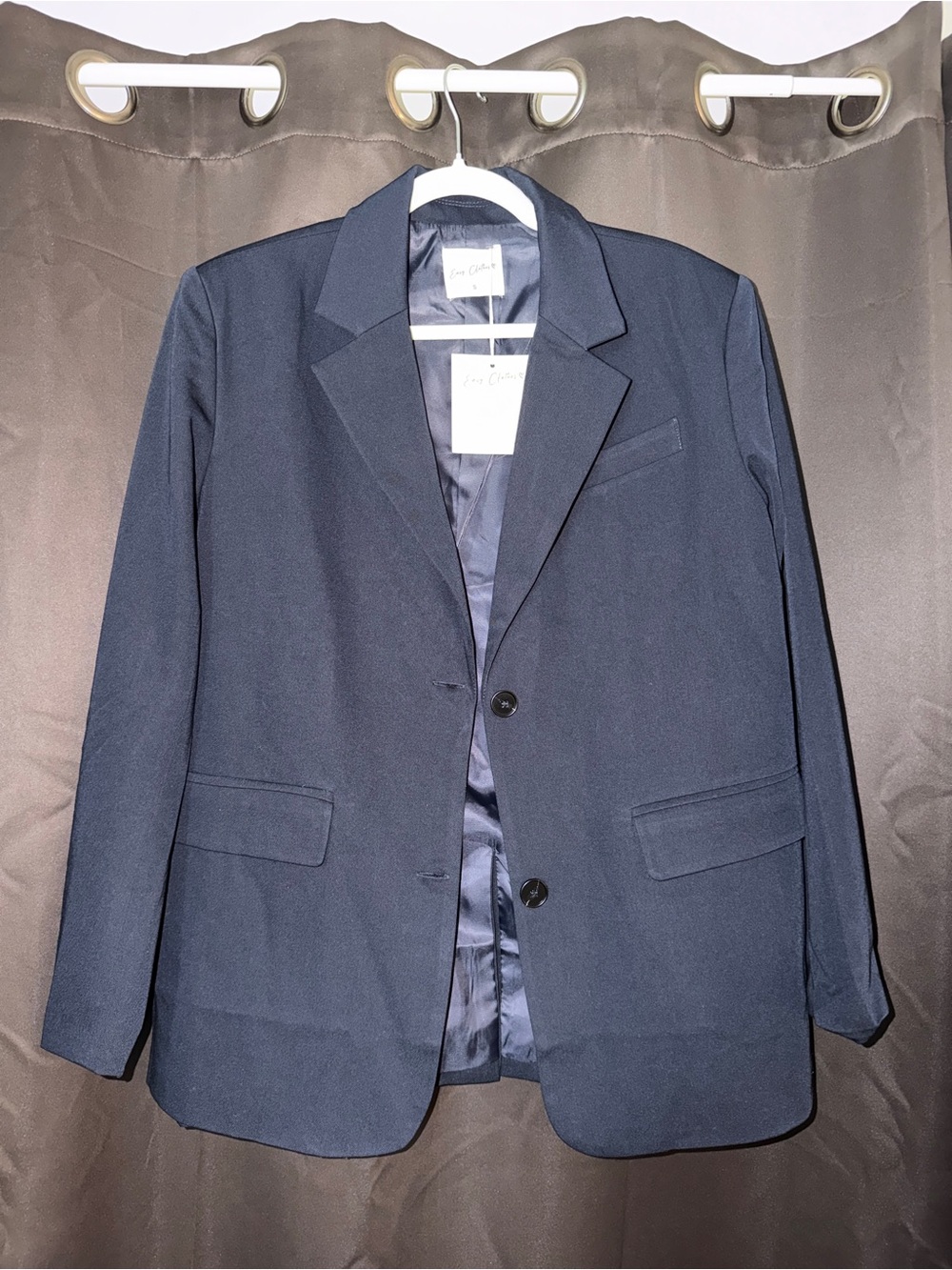 Easy Clothes Oversized Navy Blazer